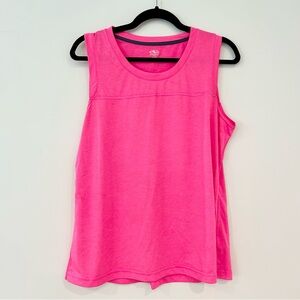 Athletic Works Hot Pink Tank Top - Scoop Neck Sleeveless Women’s